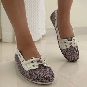 Sebago Bala Floral Print Loafers